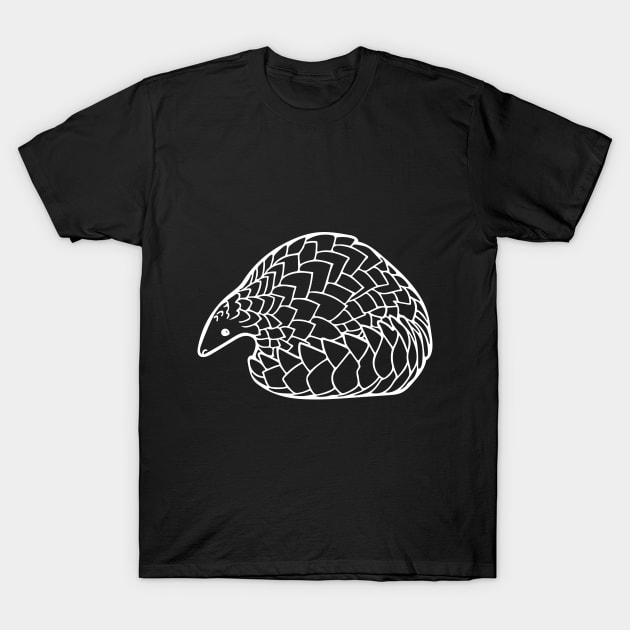 Save the Pangolins T-Shirt by LoraMaze